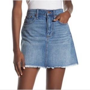 Madewell McCarren Denim Skirt